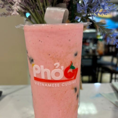 Strawberry Smoothie.