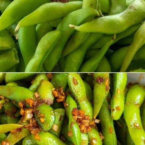 Spicy Chili Adamame.