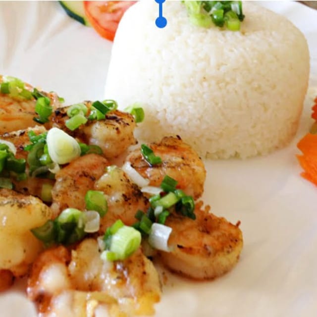 Com Tom Nuong Platter.