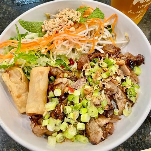 Bun Thit Nuong Cha Gio.