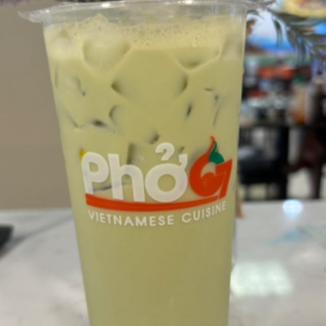 Matcha Milk Tea.